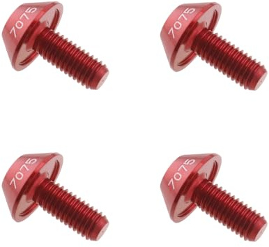 LT Easiyl 4Pcs M5 x 12mm Viti esagonali per portabottiglie per bicicletta Gabbie per bottiglie d'acqua per bici Supporto per portabottiglie per bicicletta Viti per portabottiglie per bici per Mountain