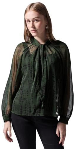 Street One Studio Damen Chiffon-Bluse mit Schleife