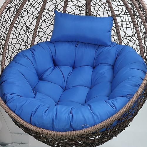B,120cm,Papasansessel Kissen Weich Und Bequem Kissen Für Hängesessel Dick Groß Rund Papasan Sesselkissen Hängesessel Kissen Multifunktional Bodenkissen Kissen Für Gartenmöbel