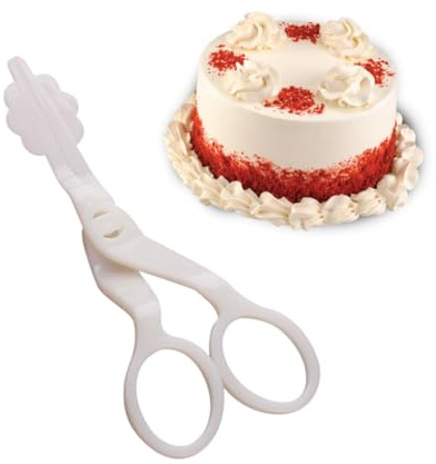 CHICAMPERA Fondant Scissors Cake Decorating Supplies Diy Baking Decor Tool for Flower Transfer Sugar Cookie Decor