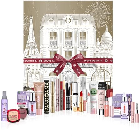 L'Oréal Paris Adventskalender 2025 mit 24 Beauty-Produkten