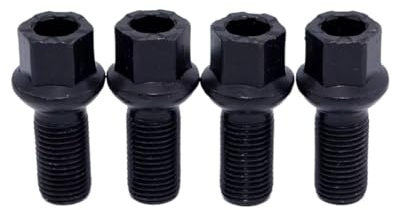 Radschraube Kompatibel mit A1 2010– für A3 1996– Alufelgenschrauben Stehbolzen Muttern M14x1,5 Radius Autoreifenschrauben Radschrauben