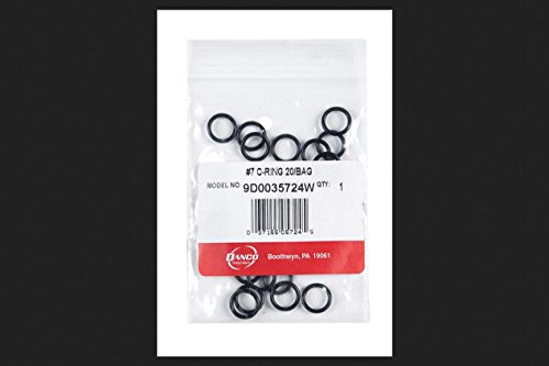 Danco O-Ring 3/8  Id. X 1/2  Od. X 1/16  Wall Nitrile Butadiene Rubber Polybag