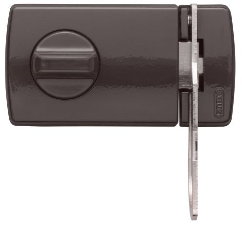ABUS Tür-Zusatzschloss 2130, mit Drehknauf, braun, 56034