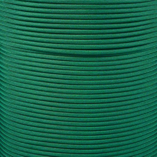 PARACORD PLANET 3-in-1 Survival-Armband mit Notfallpfeife, Schnalle und Kompass, Kelly Green, 20 cm