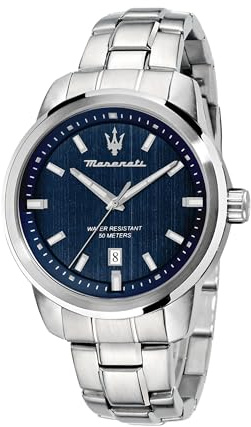 Maserati HerrenArmbanduhr Analog Quarz Edelstahl R8853121004
