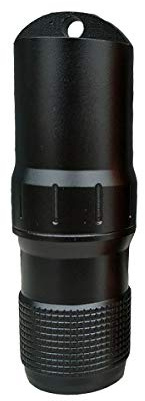 Luftdichter EDC-Zubehörkoffer in Militärqualität, wasserdichter Streichholzkoffer, Batteriehalter, Outdoor-Überlebensaufbewahrung, Metallbehälter, Trockenbox (schwarz)