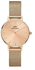 Daniel Wellington Ladies Rose Gold Petite Unitone Watch DW00100470