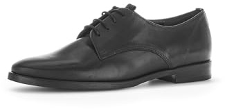 Gabor Damen Businessschuhe | Frauen Schnürschuhe | Moderate Mehrweite (G) | Low-tie | schnürer | Halbschuhe | klassisch | schwarz | 38.5 EU - 5.5 UK