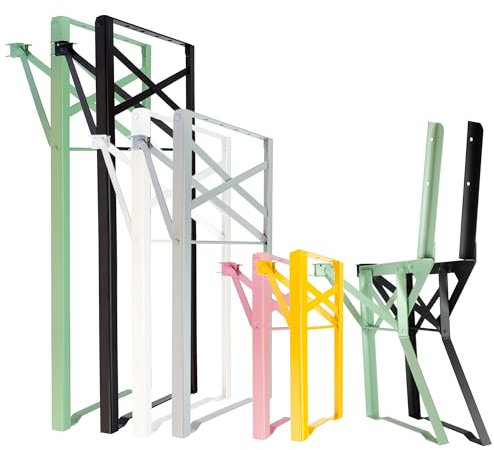 Natural Goods Berlin 2er Set Bierzeltgarnitur klappbar - Metall Gestell für Biertisch (Schwarz, 70 cm x 42 cm) - Tischbeine für Festzeltgarnitur - Stabiles Tischgestell für Garten, Terrasse & Camping