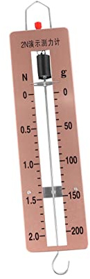 NIYANGLE 1 Pc Dinamometro a Molla Bilanciamento Del Peso a Molla Scala Fisica Bilancia a Molla Economica Scala Del Tester Dinomometro Plastica Bambino Spingi e Tira Aiuti Per L'insegnamento