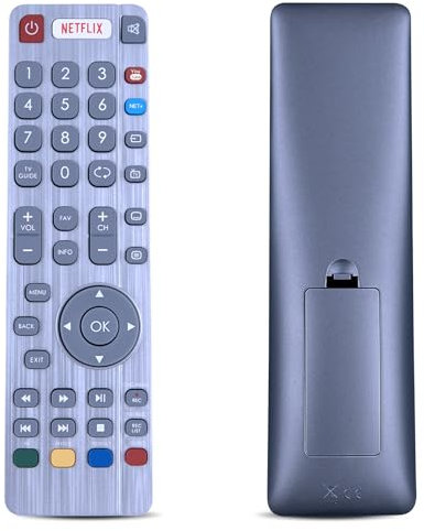 TCNOUMT SHWRMC0116 SHW/RMC/0116 Fernbedienung Ersatz Kompatibel für Sharp Aquos 3D HD Smart Freeview TV LC-24DHG6131K LC-32CHG6241K LC-43CUG8462KS LC-49CUG8461KS LC-55CUG8462KS LC-49CFG6241K