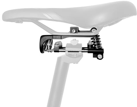 Air Seat Fahrrad Sattel mit Luftfederung – Komfortabler E-Bike Sattel mit Stoßdämpfung – Ergonomischer Suspension Fahrradsattel gegen Sitzschmerzen