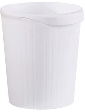 PLMNBQWE Papelera para el hogar Papelera de Interior con asa integrada Papelera para la Oficina Papelera para el baño Papelera para el baño