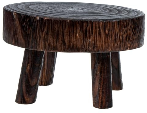 VANZACK Runder Pflanzenhocker als Topfpflanzenständer und Halter für Sukkulenten mit Stabilem Design für Wohnzimmer und Garten