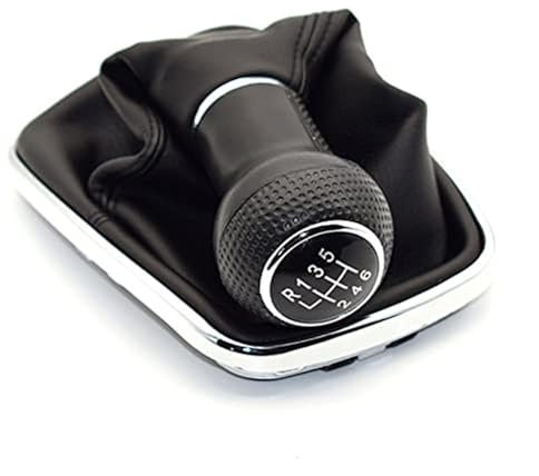 Palanca Cambios del Coche para VW para Golf 4 para MK4 para GTI R32 para Bora para Jetta 1999 2000 2001 2002 2003 2004 5/6 Perilla Cambio Velocidad Palanca Cambios Polaina Bota