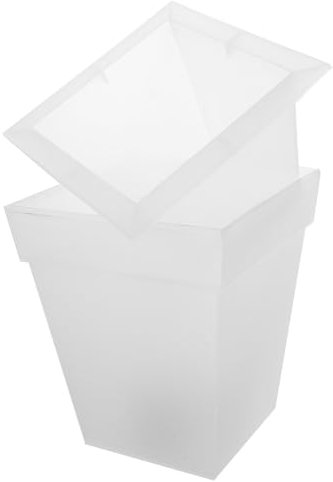 UKCOCO Lampe de Jardinière Solaire Lumineuse Étanche pour Jardin Pot de Fleurs à Solaire Décoration d'Extérieur pour Terrasse et Pelouse