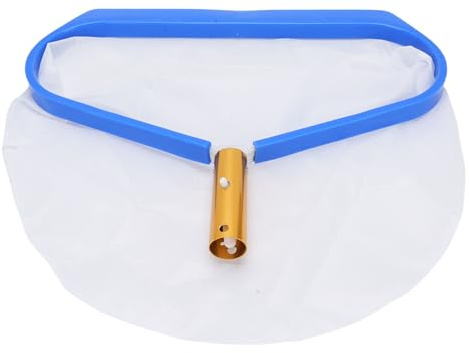 Fockety Épuisette, nettoie rapidement les débris Épuisette à feuilles, entretien professionnel des piscines, bassins et spas Râteau à feuilles pour sable, limon, pollen et débris