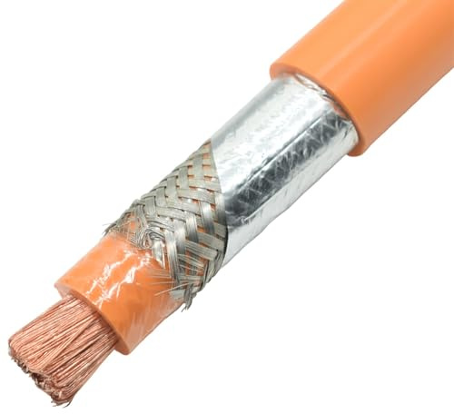 Fili metallici, Cavo di ricarica for veicoli elettrico 25 mm 35 50 quadrato con batteria schermata Sistema ad alta tensione Picchetto Linea(25mm2)