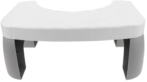 Healeved Tabouret De Toilette Antidérapant Pour Accroupir Marchepied De Salle De Bain Blanc Pliable Pour Usage Domestique Repose Toilettes Standard