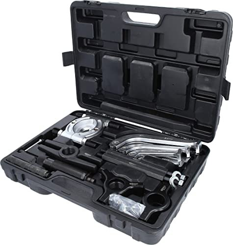 KS Tools 700.1200 Hydraulischer Abziehersatz 2-armig und 3-armig, 22-tlg