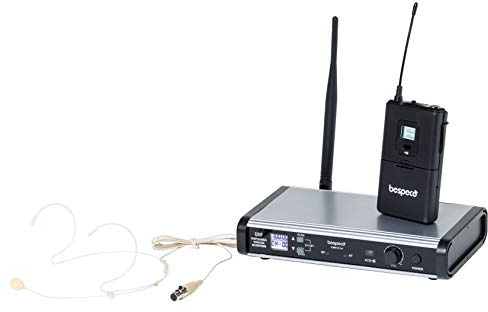 BESPECO GM9781H - Radiomicrofono senza fili headset UHF