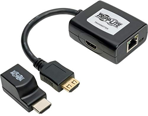 Tripp Lite B126-1P1M-U-POC Extensor Audio/Video Transmisor y Receptor de señales AV Negro