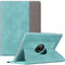 Fintie Rotating Case for iPad 9th Generation (2021) / 8th Generation (2020) / 7th Gen (2019) 10.2 Inch - 360 Degree Rotating Stand Cover with Pencil Holder, Auto Wake Sleep, Turquoise