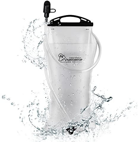 MOUNTAINTOP Trinkblase 3L Outdoor Trinkbeutel Trinksystem für Rucksack zum Wandern Radfahren Laufen und Camping