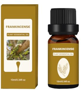 Surakey Huile Essentielle Encens, 10ml Huiles Essentielles 100% Pures, Naturelles, Non Altérées, Huiles de Parfum, pour Diffuseurs, Humidificateurs, Massag, Aromathérapie