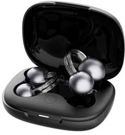 mojawa StarClip Écouteurs à Clip Ouvert Bluetooth, Son 4D Panoramique, Ajustement Léger et Sécurisé, Micro Réducteur de Bruit, Résistant à l’Eau IP54, Idéal pour Le Sport et l’Usage Quotidien, Noir