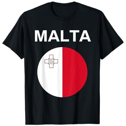 Bandiera Malta moderna Maglietta