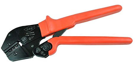Wire Stripper Hand Crimping Pliers for Non-Insulated Cablelinks and Terminals 1.5-6mm² 16-10AWG Ratchet Pliers Crimper Tools