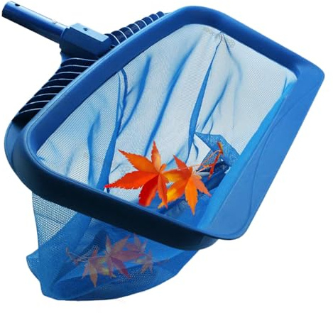 Filet de skimmer de piscine de grossesse avec filet fin pour le nettoyage de la piscine, tamis léger, outil de nettoyage pour la cour arrière de la saleté