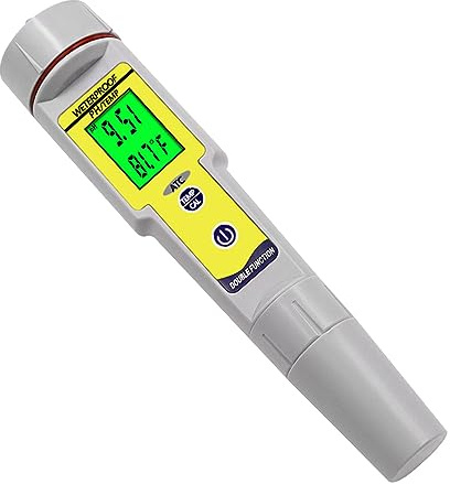 Probador digital compacto y versátil herramienta de prueba simple para el hogar, agua digital, piscinas y spas, medidor preciso y de alimentos con