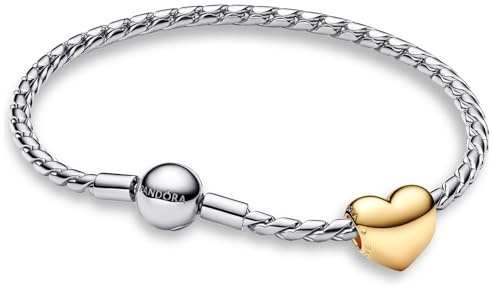 PANDORA Starter-Set Damenarmband mit Goldfarbenem Herz 21023-20 20 cm