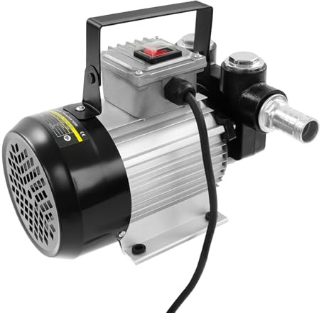 PBTERDTF Dieselpumpe 220V Selbstansaugende Ölpumpe Heizölpumpe 60 L/min Saugleistung 5 m Diesel Kraftstoff-Umfüllpumpe Dieselfasspumpe
