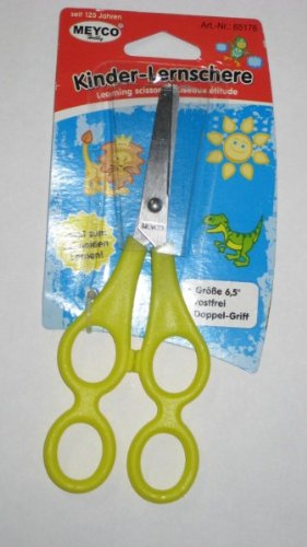 Lernschere mit Doppelgriff, Schere