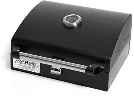 Camp Chef Deluxe BBQ Grillbox - Outdoor Grillbox für Grillzubehör - 35,6 x 40,6 cm - Schwarz