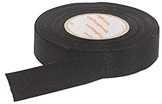 HELLA Isoleringsband - Polyester - svart - Längd: 25m - B: 19mm - Tjocklek: 0.17mm - 9MJ 176 267-001
