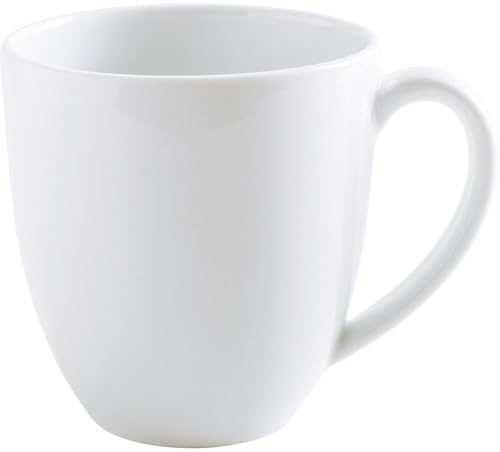 KAHLA Pronto Kaffeebecher 0,53 l XL | Weiße große Kaffeetasse aus Porzellan
