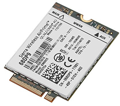 Tosuny NGFF/M.2 Netzwerkkartenmodul EM8805 3G 4G, WWAN-Karte DW5570E, Kompatibel für Venue 8, Venue 11 Pro, 7404 Rugged Extreme und Latitude E7250