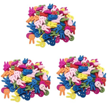 SHINEOFI 300 Stk Babytiere Osterknöpfe Basteln Vintage-knöpfe Holzkn? Tierknöpfe Selber Machen Kinder Basteln Knöpfe Holzknöpfe Zum Stricken Tierische Knöpfe Babysachen Hölzern Knopf Weben