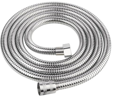 Universal Replacement Hose, 2m/78.74 Extra Long, Anti-Kink, Super Pressure Resistance, Smooth Pipe Suitable for Variety of Shower Heads