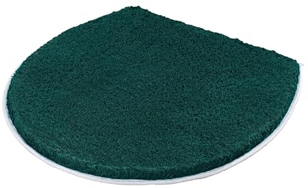 Kleine Wolke WC-Deckelbezug Soft Petrol 47 x 50 cm | OEKO-TEX zertifiziert, rutschhemmende Unterseite, maschinenwaschbar, 100% Polyacryl