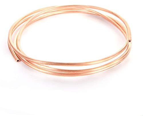 SOFIALXC Kupferrohr, 12,7 mm x Wandstärke 0,7 mm, für Kühl-/Sanitärinstallationen, Länge 2 m.