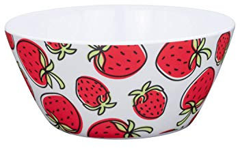 infinite by GEDA LABELS (INFKH) 13156 Cuenco para Cereales, melamina, Rojo