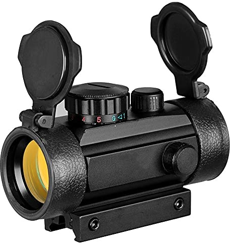 ACEXIER 1x40 Jagdzielfernrohre Taktisches Holographisches Roter Punkt Grün 11mm/20mm Mount Optisches Visier Zielfernrohr