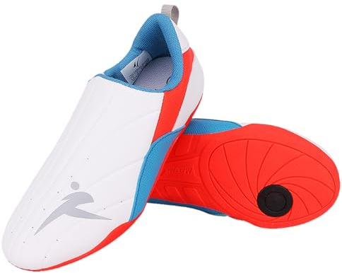 Zeihyeurus Arti Marziali Scarpe Sportive Leggere,Karate Scarpe da Allenamento,Taekwondo Kung Fu Scarpe,Comode E Leggere,Leggere Ed Eleganti,Uso Quotidiano,per Taekwondo,Karate,Kungfu E Tai Chi