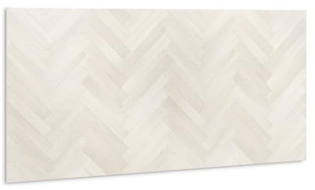 Tulup Wandpaneele 100x50cm PVC Selbstklebend die Küche Wasserdicht Bad Boden Fliesenaufkleber - Zartes, helles Parkett